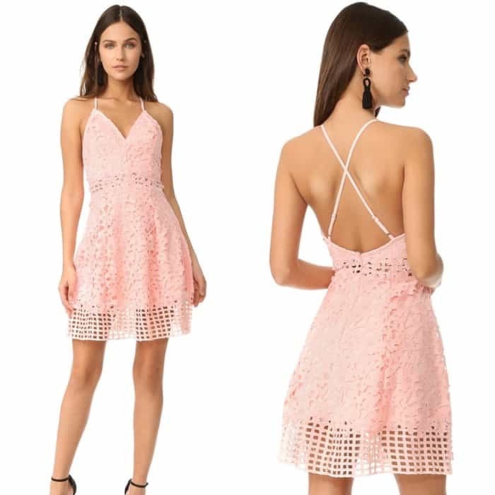 Lovers + Friends Bellini Dress in Veiled Rose